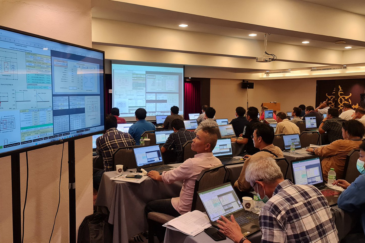 บรรยากาศการอบรมและ Workshop ของ ADTSpreadsheet